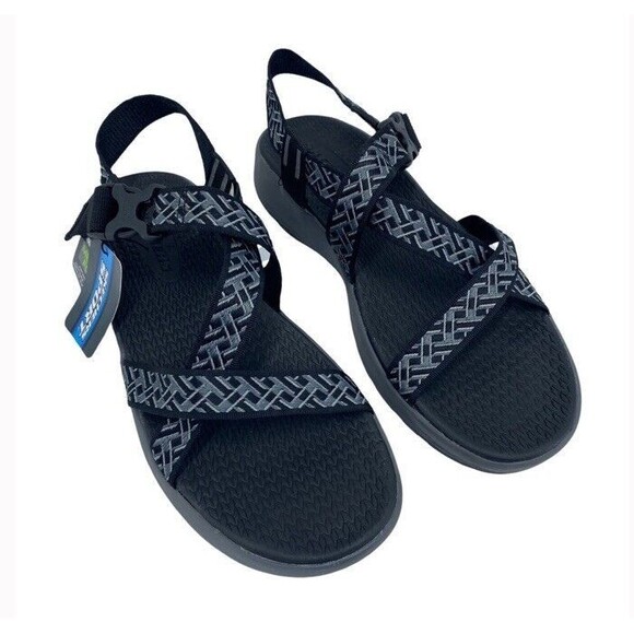 Skechers Sport Outdoor Adjustable Fisherman Sandal Memory Foam Nylon Walking 13 - Picture 1 of 10